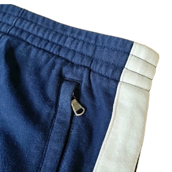 VTG 90s Polo Ralph Lauren Baggy Wide Leg Track Pants Men 2XB Navy Pony Lounge - Picture 6 of 13